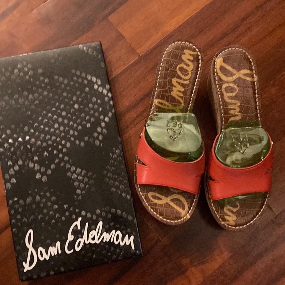 Sam Edelman NIB leather sandels
